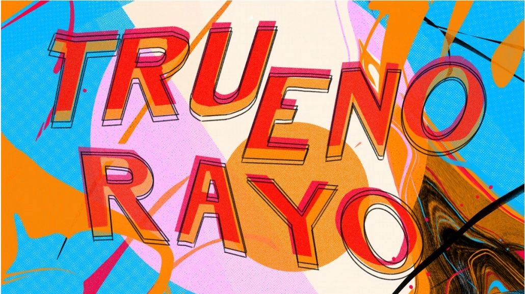 Detall del cartell del Trueno Rayo Fest